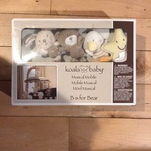 Brand new in box. B is for Bear musical mobile